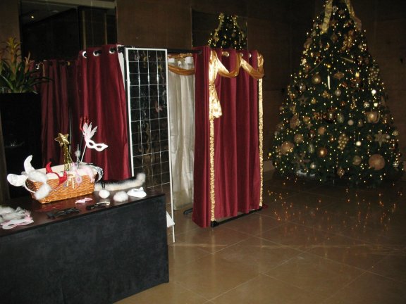 Pergola Party Photobooth for Christmas Parties